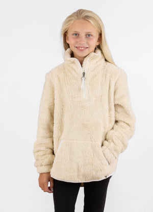 Girl's Wiley Sherpa Pullover - Patty's Porch by PBSD |Children's clothing and Dance wear | Jackson Tennessee