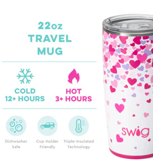 Falling In Love Travel Mug (22oz) - Patty's Porch by PBSD |Children's clothing and Dance wear | Jackson Tennessee