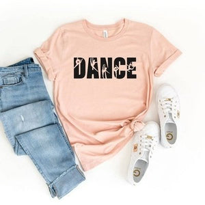 Dance Word | Short Sleeve Graphic Tee - Patty's Porch by PBSD |Children's clothing and Dance wear | Jackson Tennessee