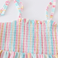 Stripe smocked strap girl set - Patty's Porch by PBSD |Children's clothing and Dance wear | Jackson Tennessee