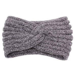 Knitted Bow Crochet Twist Ear Warm turban Headband - Patty's Porch by PBSD |Children's clothing and Dance wear | Jackson Tennessee