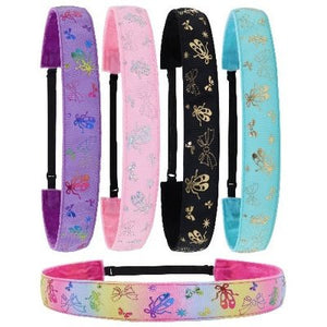 Adjustable No Slip Dance Headbands - 5 Pack - Patty's Porch by PBSD |Children's clothing and Dance wear | Jackson Tennessee